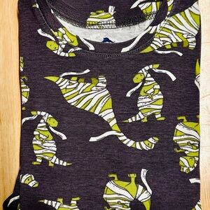 Tommy Bahama Kids Long Sleeve Pajama with Green Zebra Dino Print Age 5-6